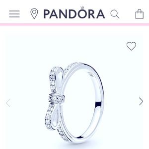 Pandora bow ring